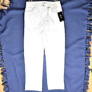 Classic White NA-KD Jeans Woman's 6 #1651